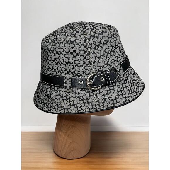 Y2K Coach FS2793 Mini Signature Crusher Hat Size M/L main image 6